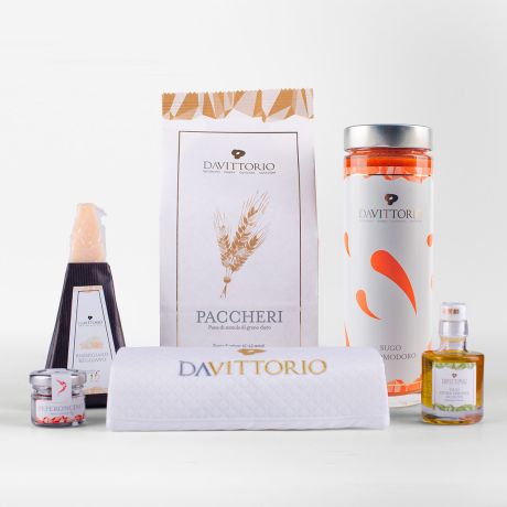 Confezione "Ricetta Paccheri alla Vittorio"