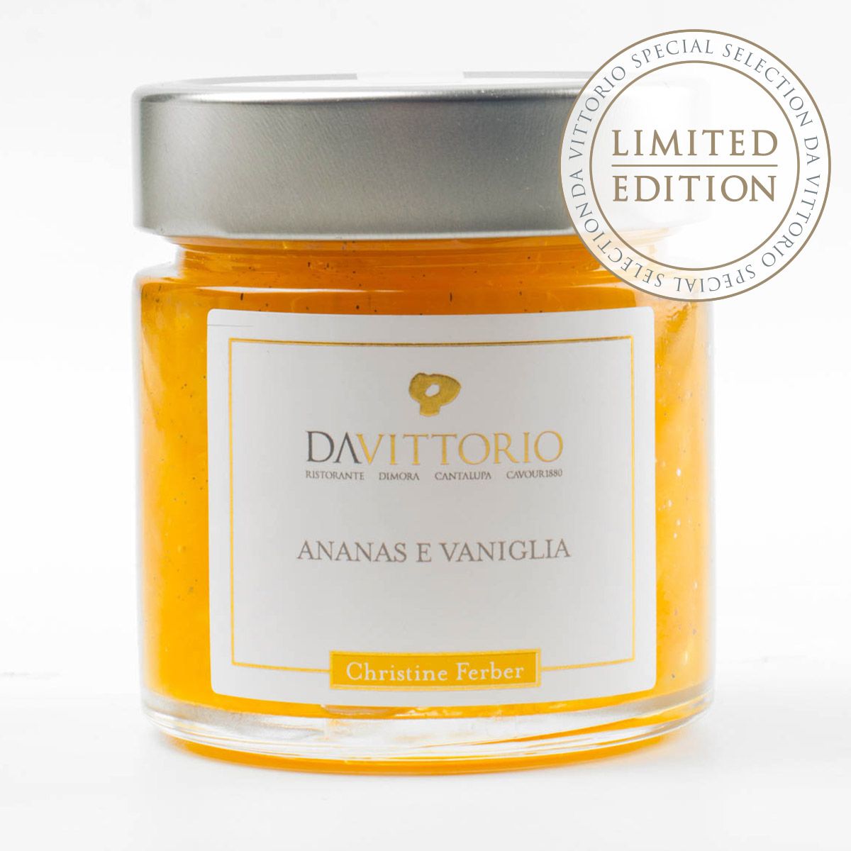 Christine Ferber per Da Vittorio – Composta ananas e vaniglia