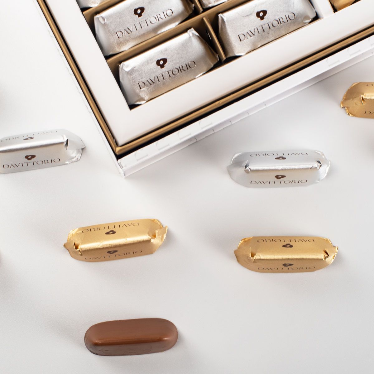 ‘Gianduiotti’ pralines