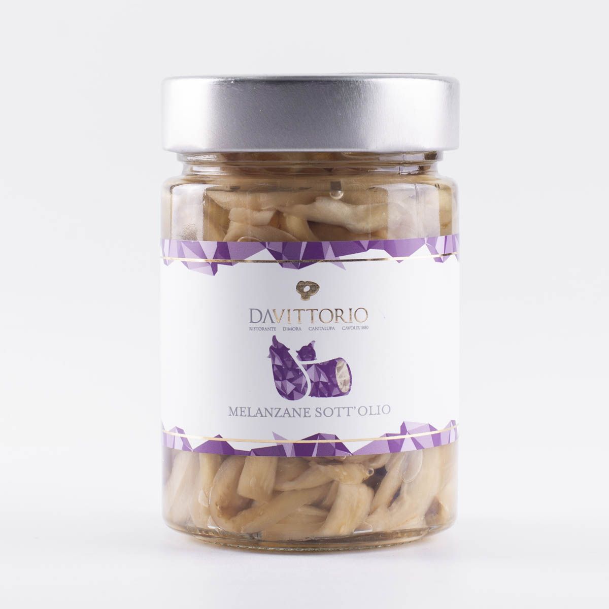 Pickled eggplants