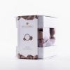 Coconut-milk chocolate dragées