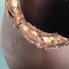 Uovo Iconico farcito al cioccolato fondente e nocciola