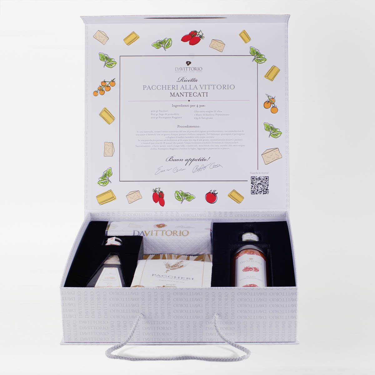 ‘Paccheri alla Vittorio’- Gift box with recipe