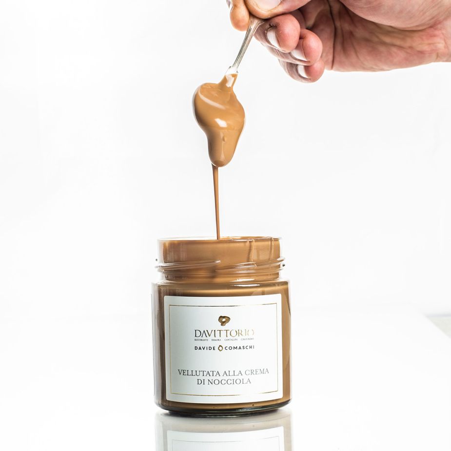 Vellutata alla crema di nocciola