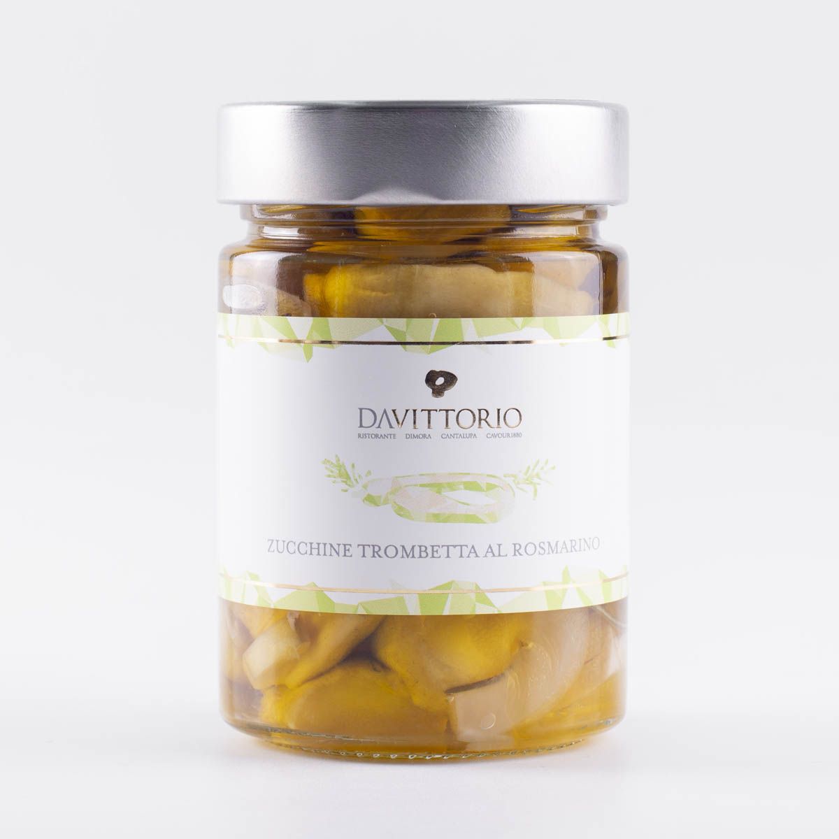 Rosemary-scented Trombetta zucchini
