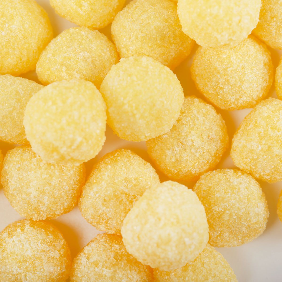 Limoncello liquor sugar crystals