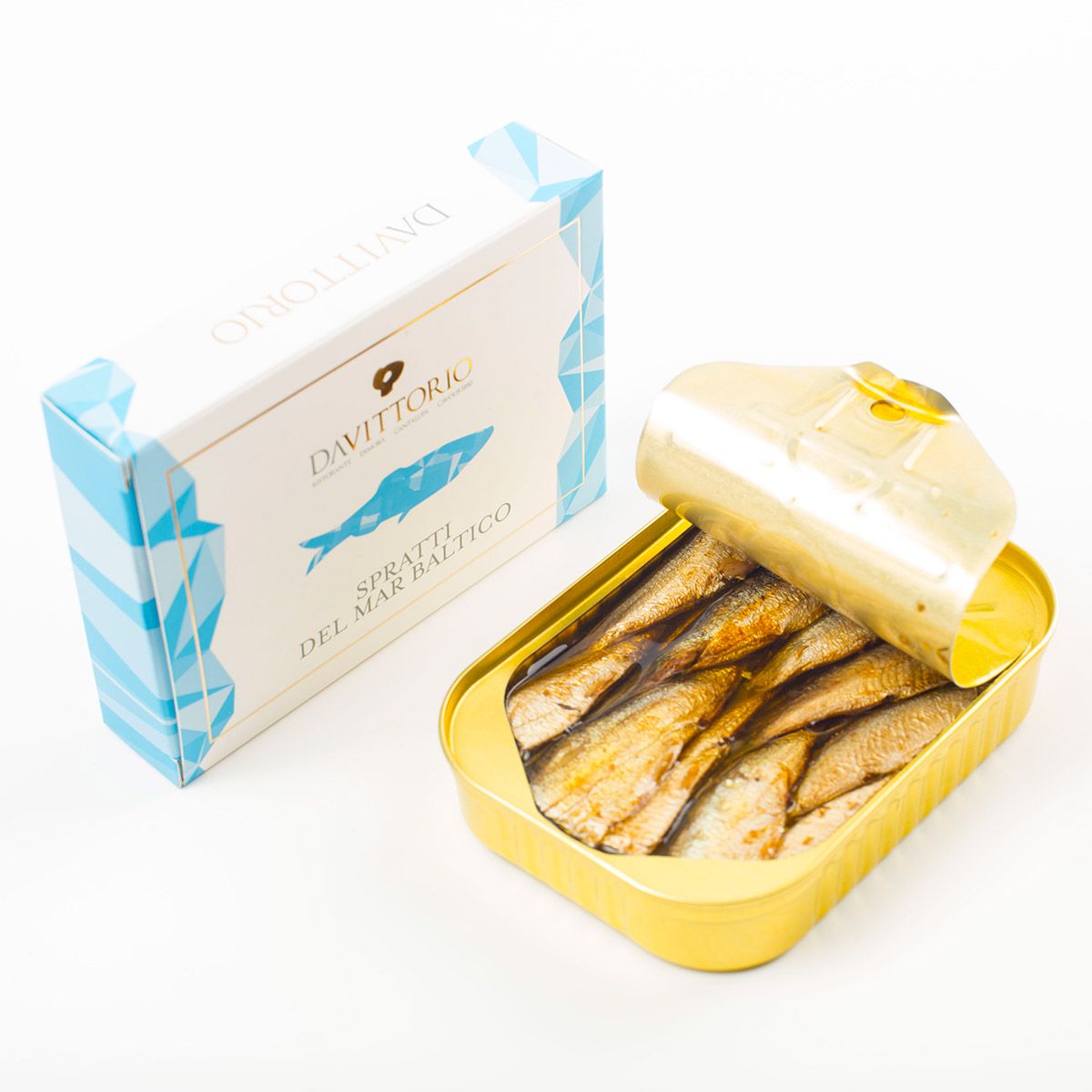 Baltic Sea sprats in oil
