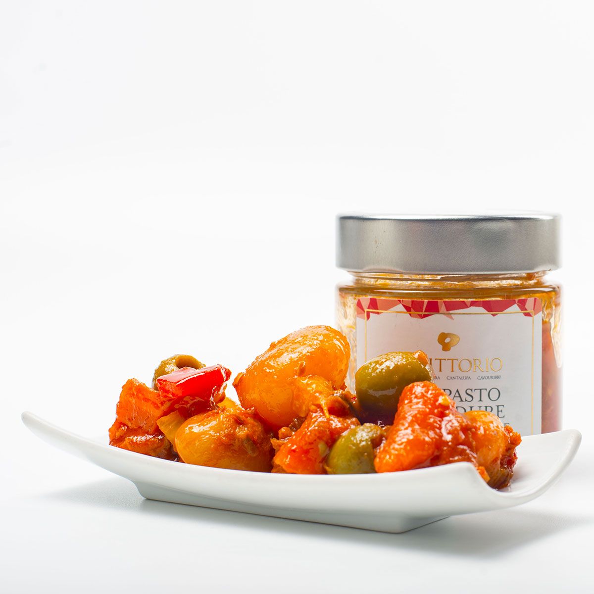 Piedmontese mixed vegetable antipasto