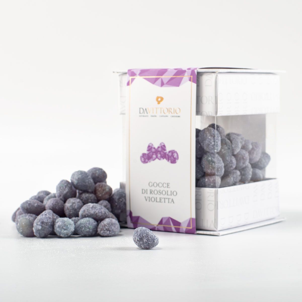 Gocce al rosolio violetta