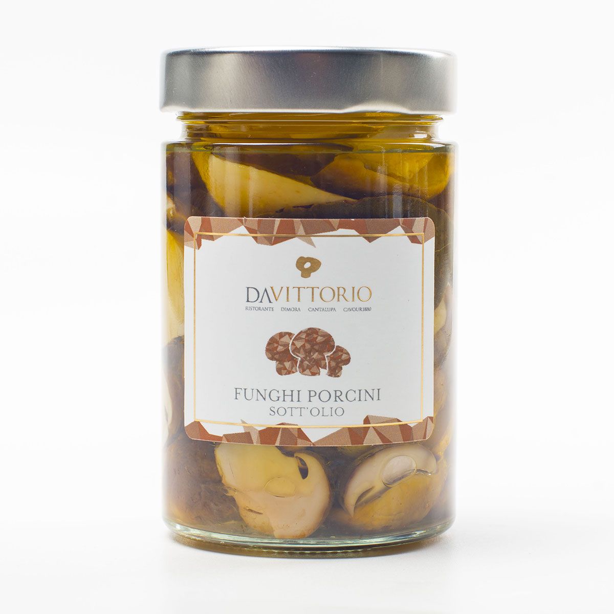 Porcini mushrooms in oil