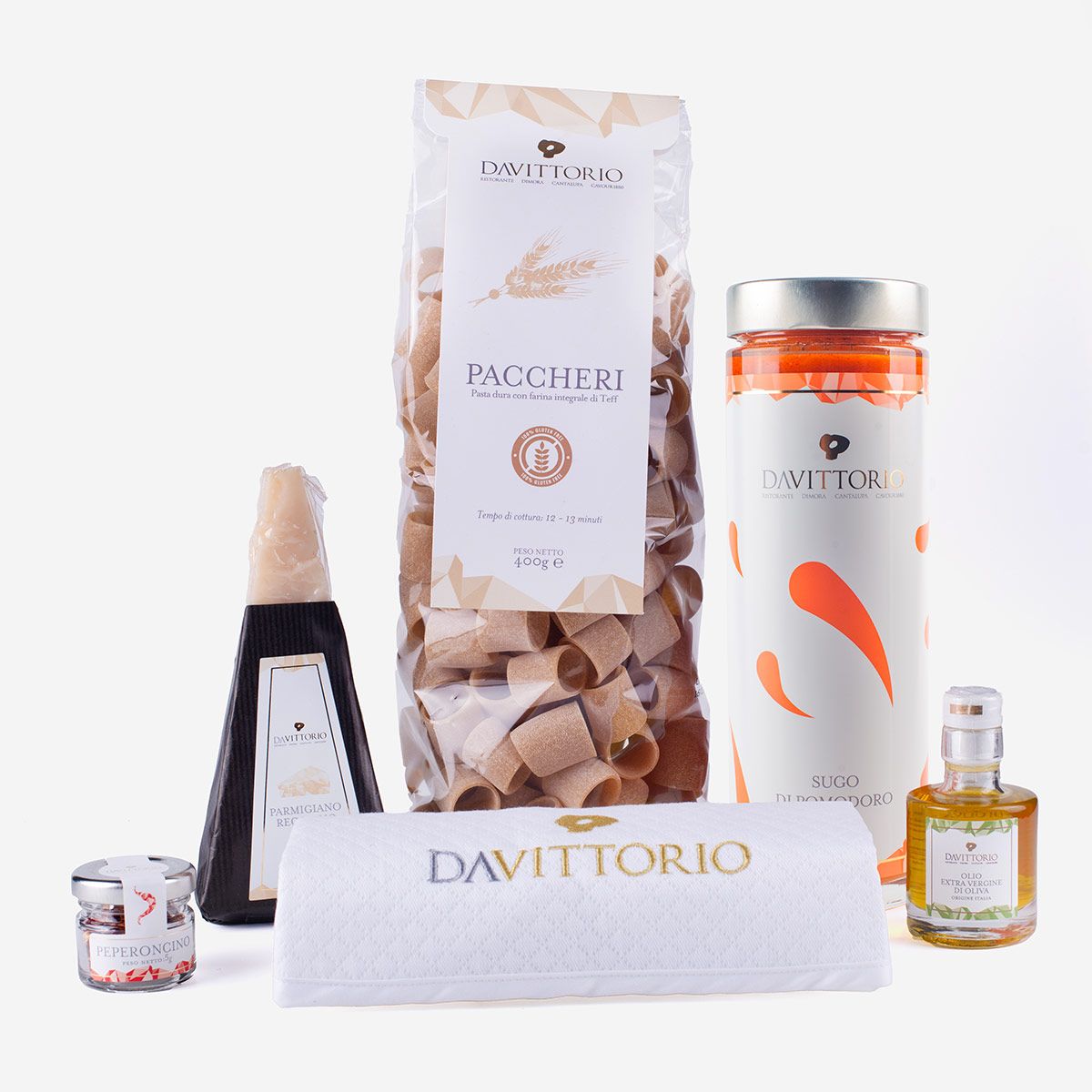 Confezione “Ricetta Paccheri alla Vittorio” (Pacchero al Teff - Gluten Free)