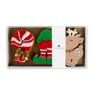 ‘Buddy’ Christmas cookie trio