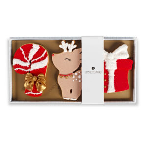 ‘Rudolph’ Christmas cookie trio